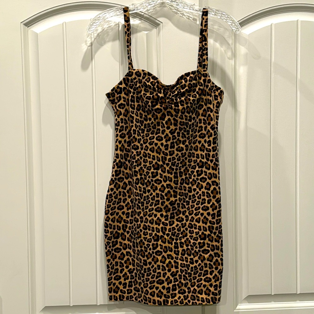 Animal print MINI DRESS (NWT)